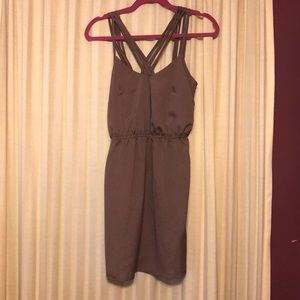 Brown Cocktail Dress
